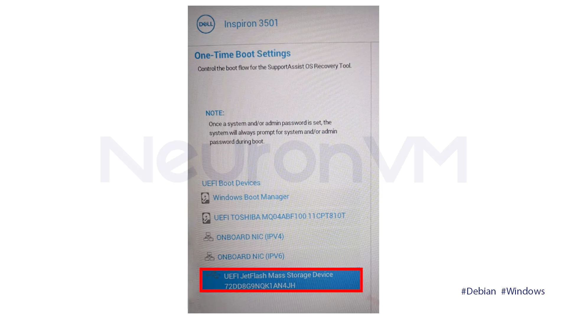 Choose Bootable USB Medium