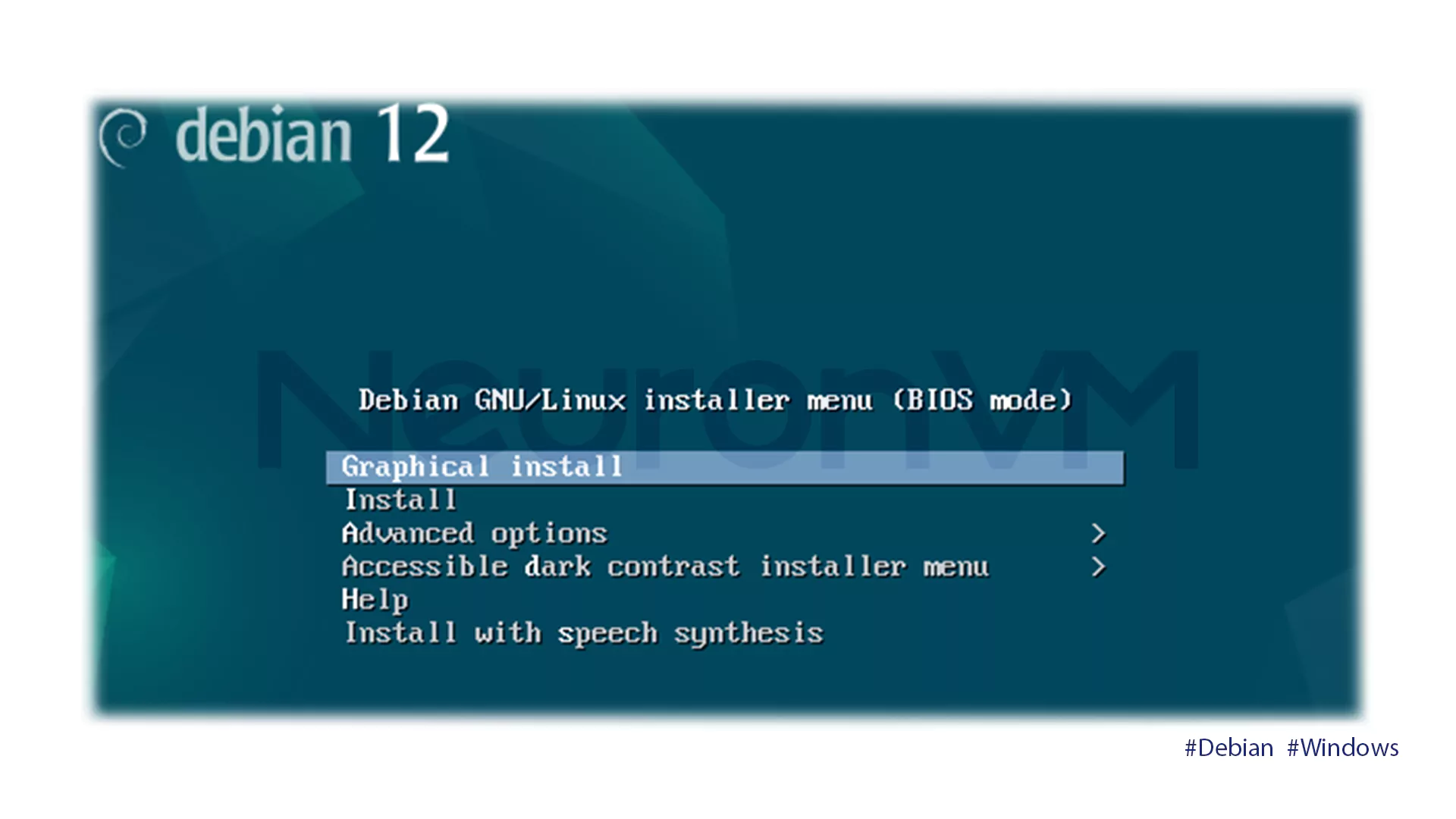 Debian Graphical Setup