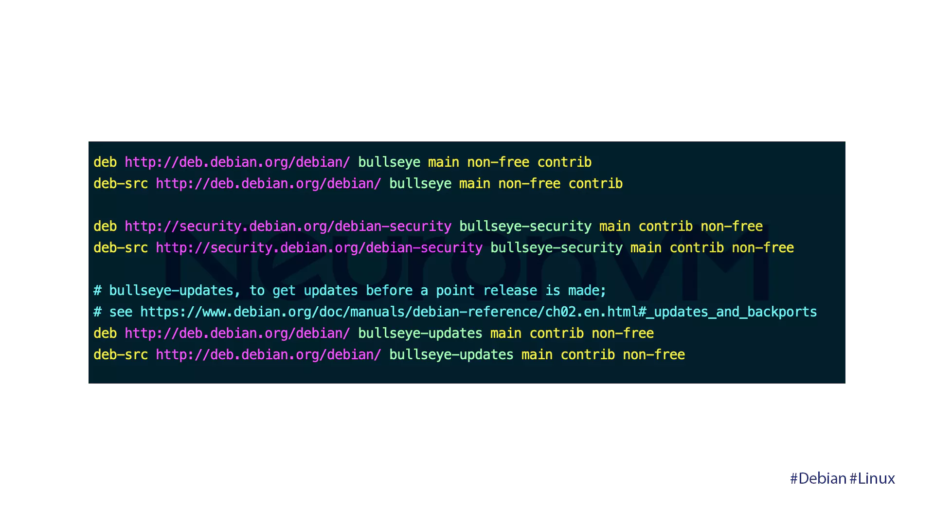 Install Nvidia drivers​ from the Debian Repository - 1