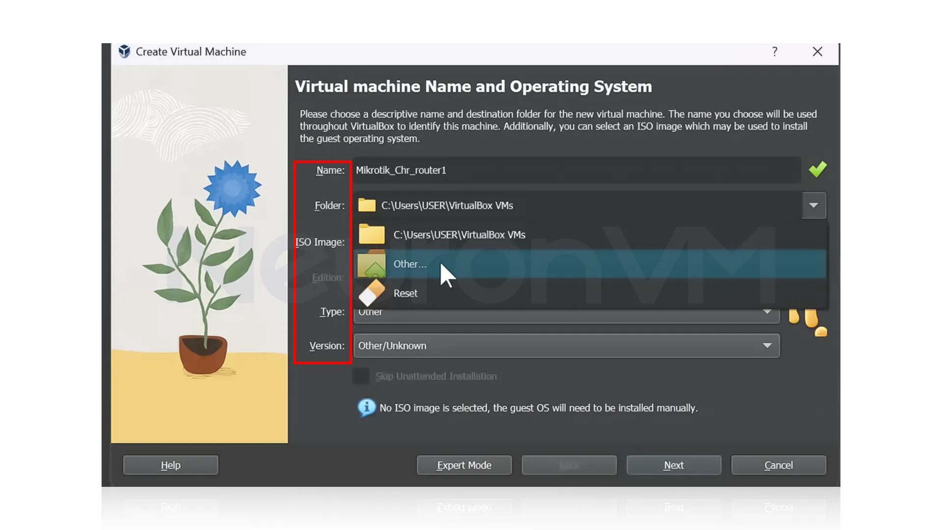 Choose the file name, where to save it, and its version.