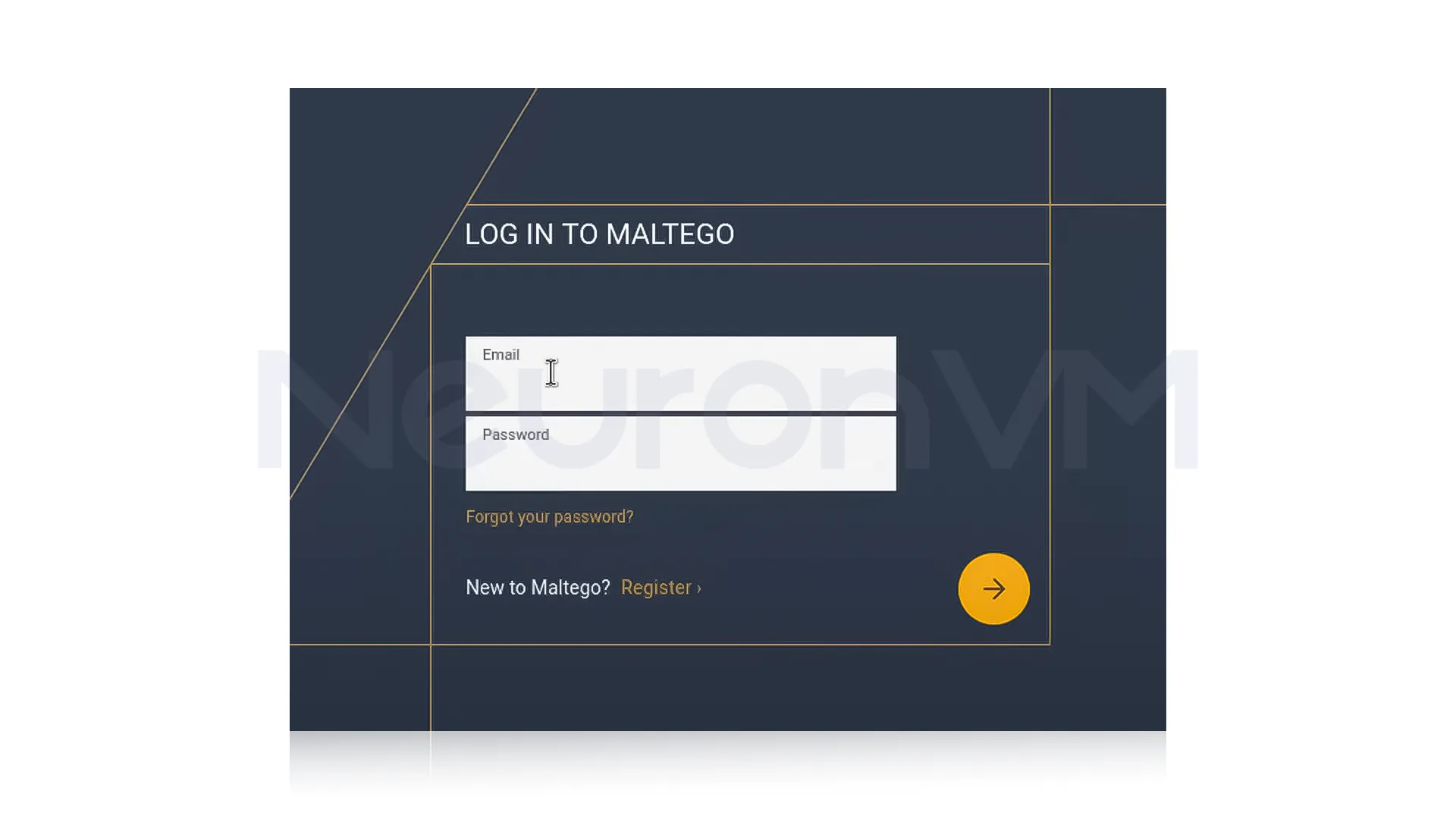 Click on the browser login, to login from the default browser