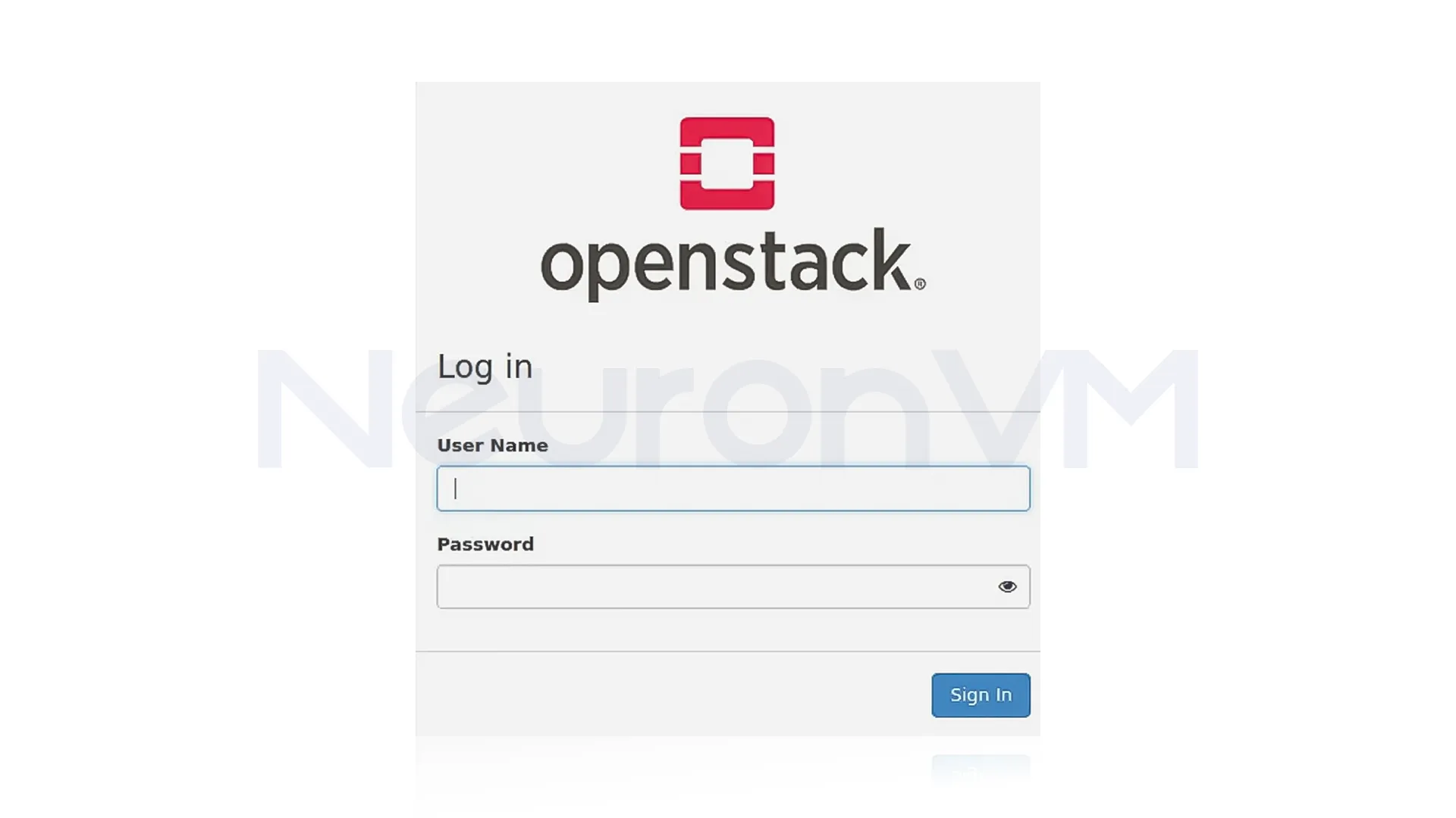 using the default username( "admin" or "demo") and also the password you set.