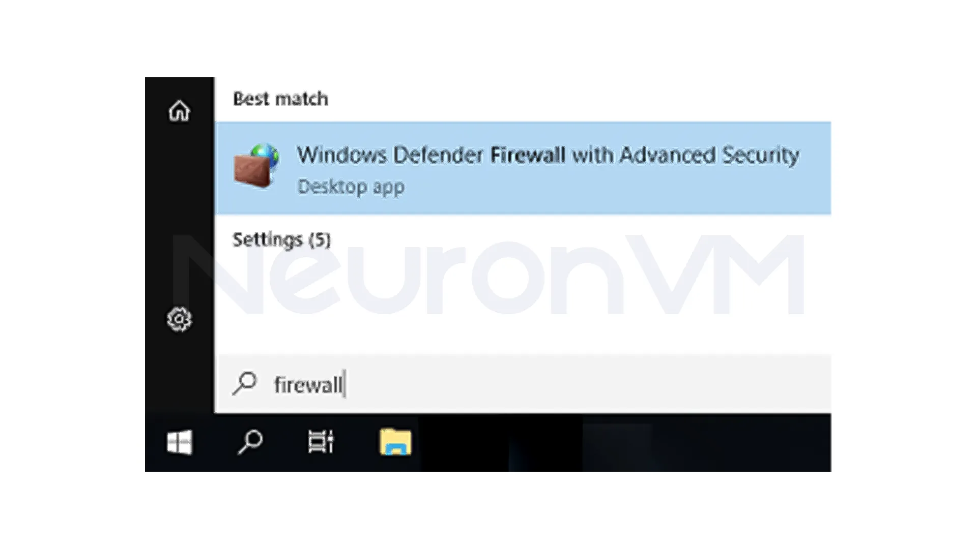 Go to Advanced Settings