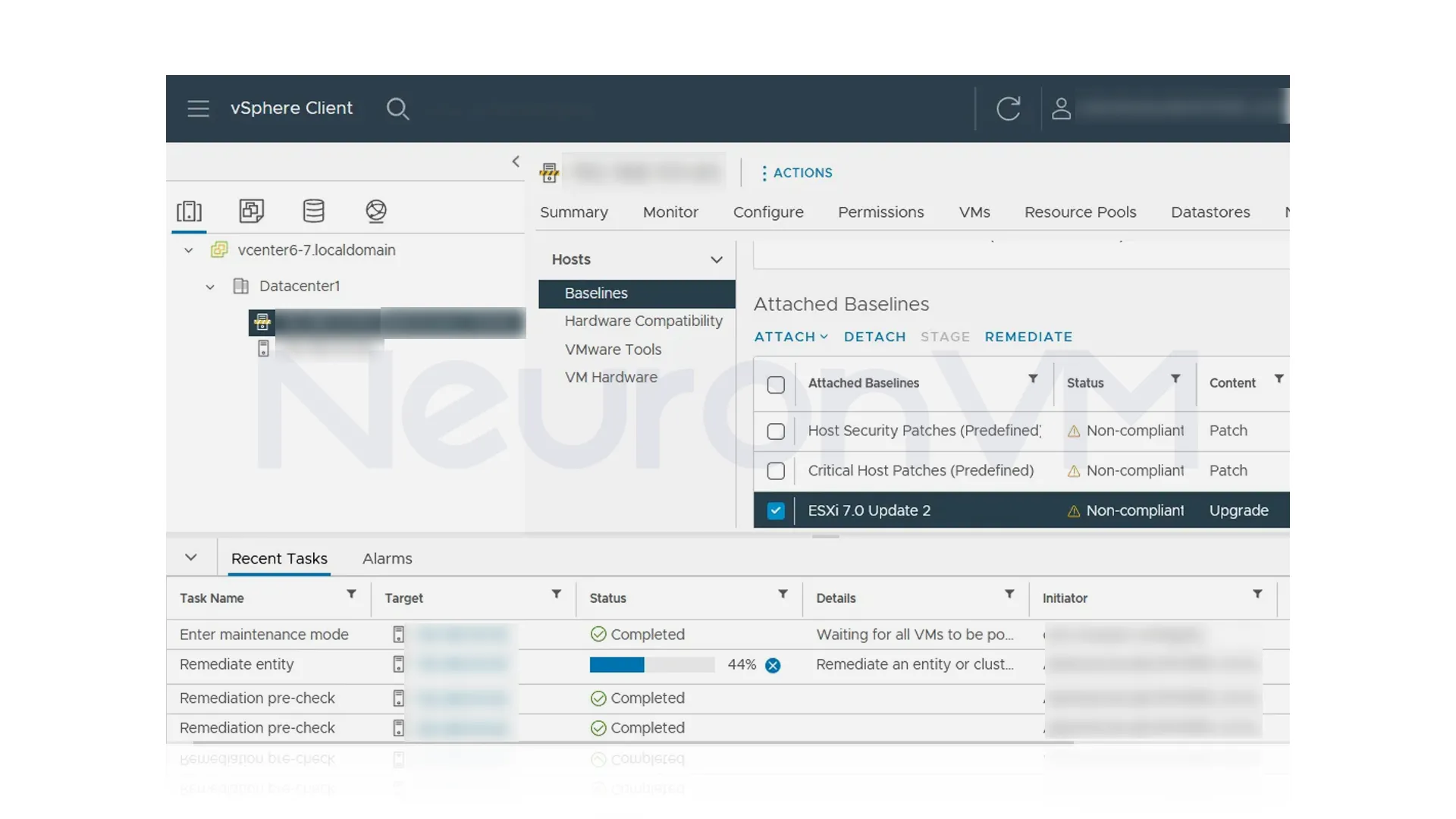 vmware vsphere - upgrade VMware ESXi on Dedicated server