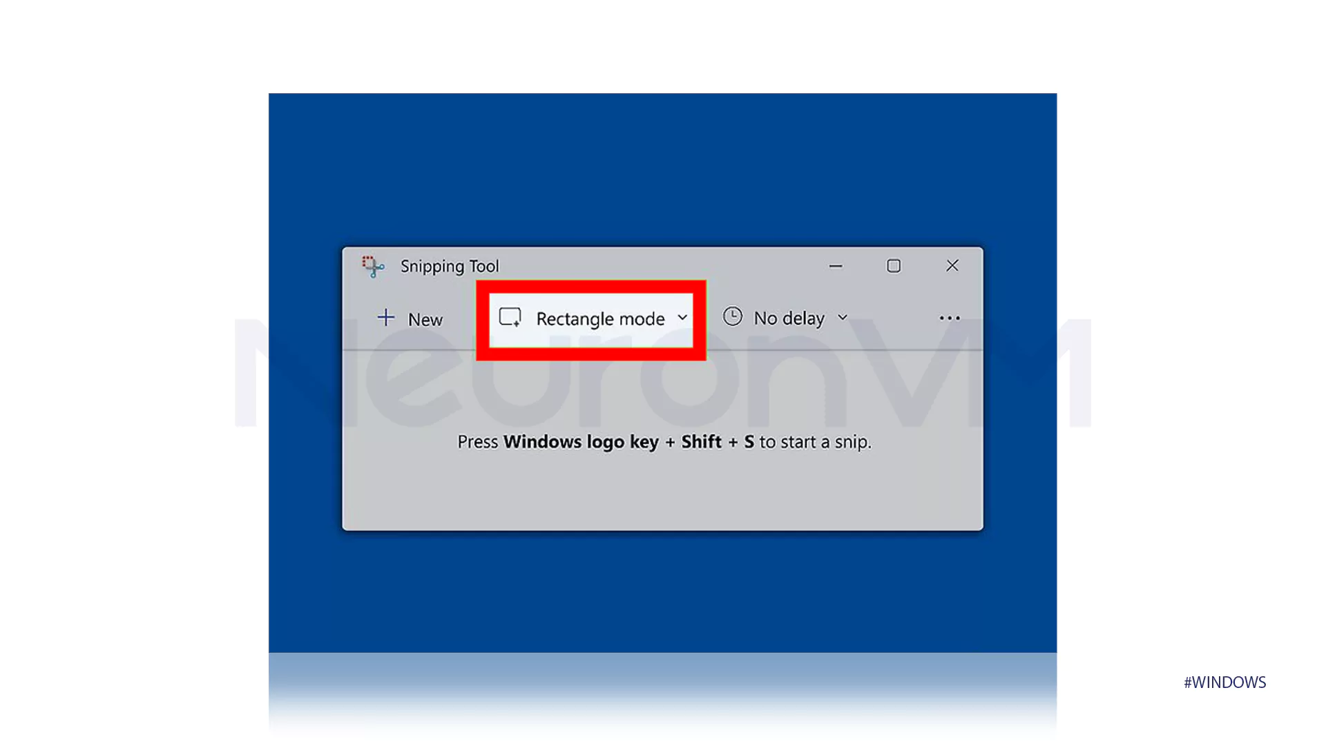 Show How to Use Snipping Tool to Take Screenshots on Windows 11