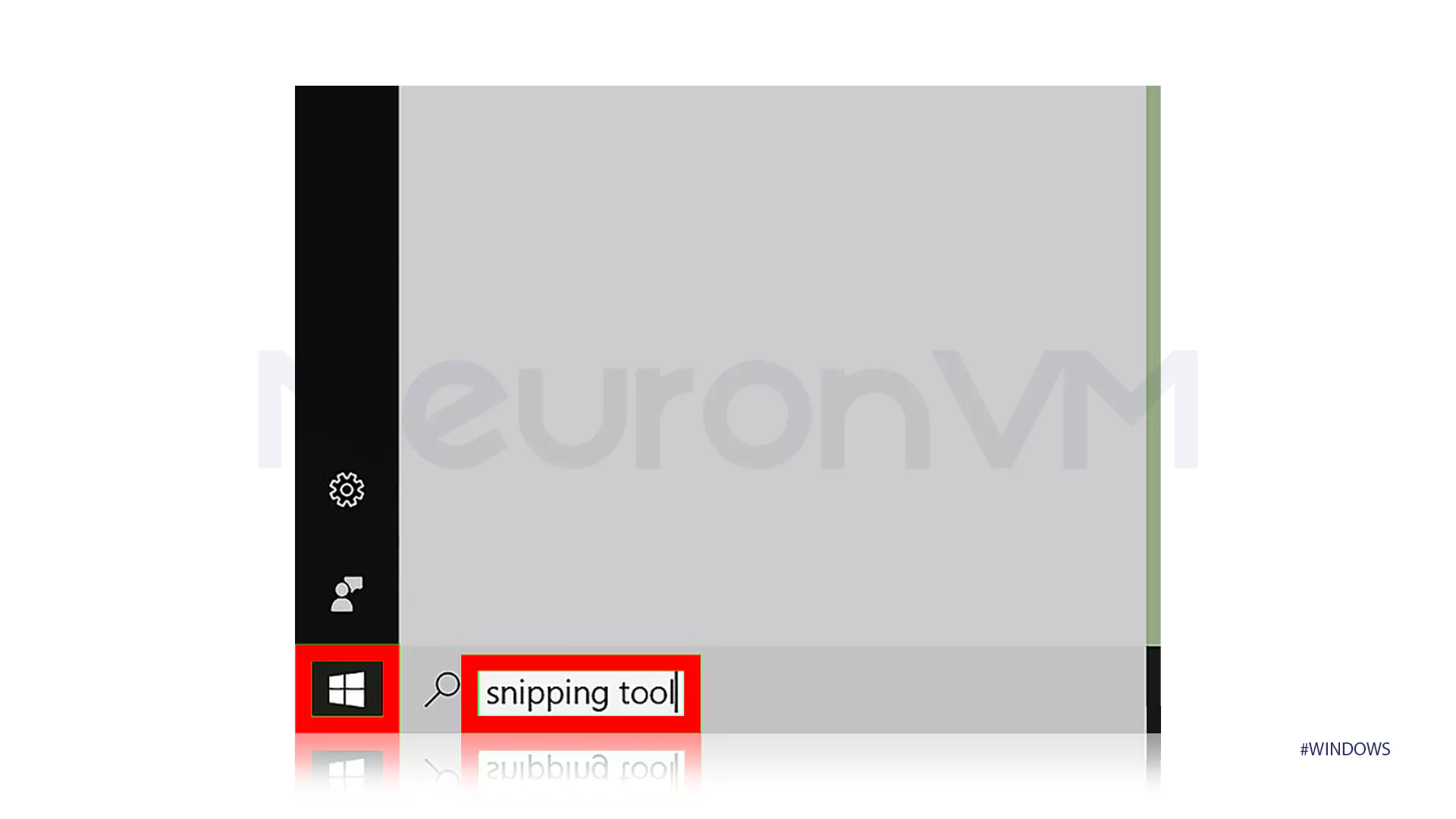Step-by-step guide to using the Snipping Tool to take screenshots in different Windows