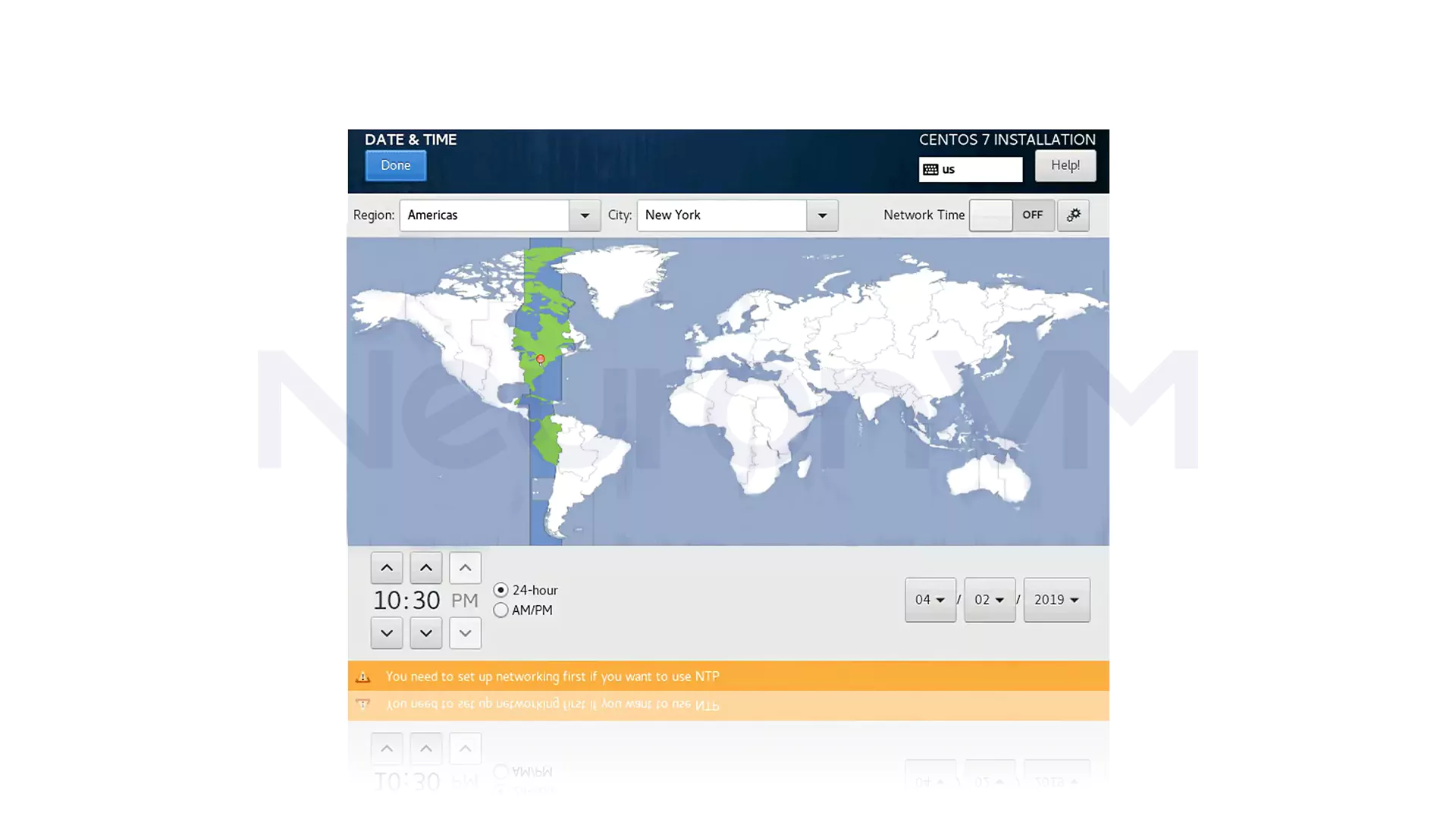 Install CentOS on Dedicated Server: Step 3