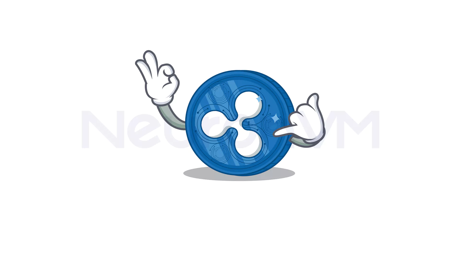 Image of the XRP symbol belonging to the Ripple payment network