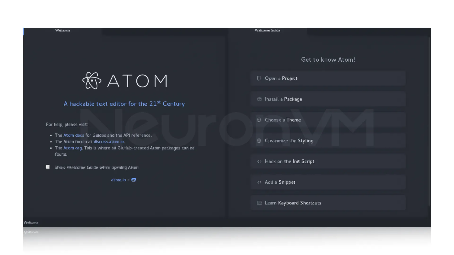 Introduction and Install Atom on Fedora 34