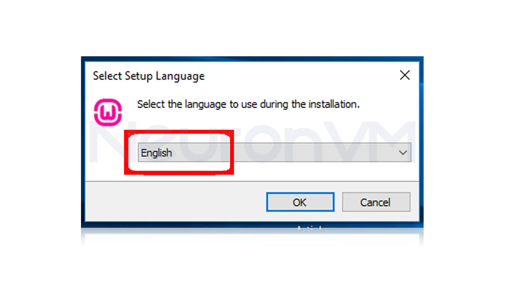 Select language