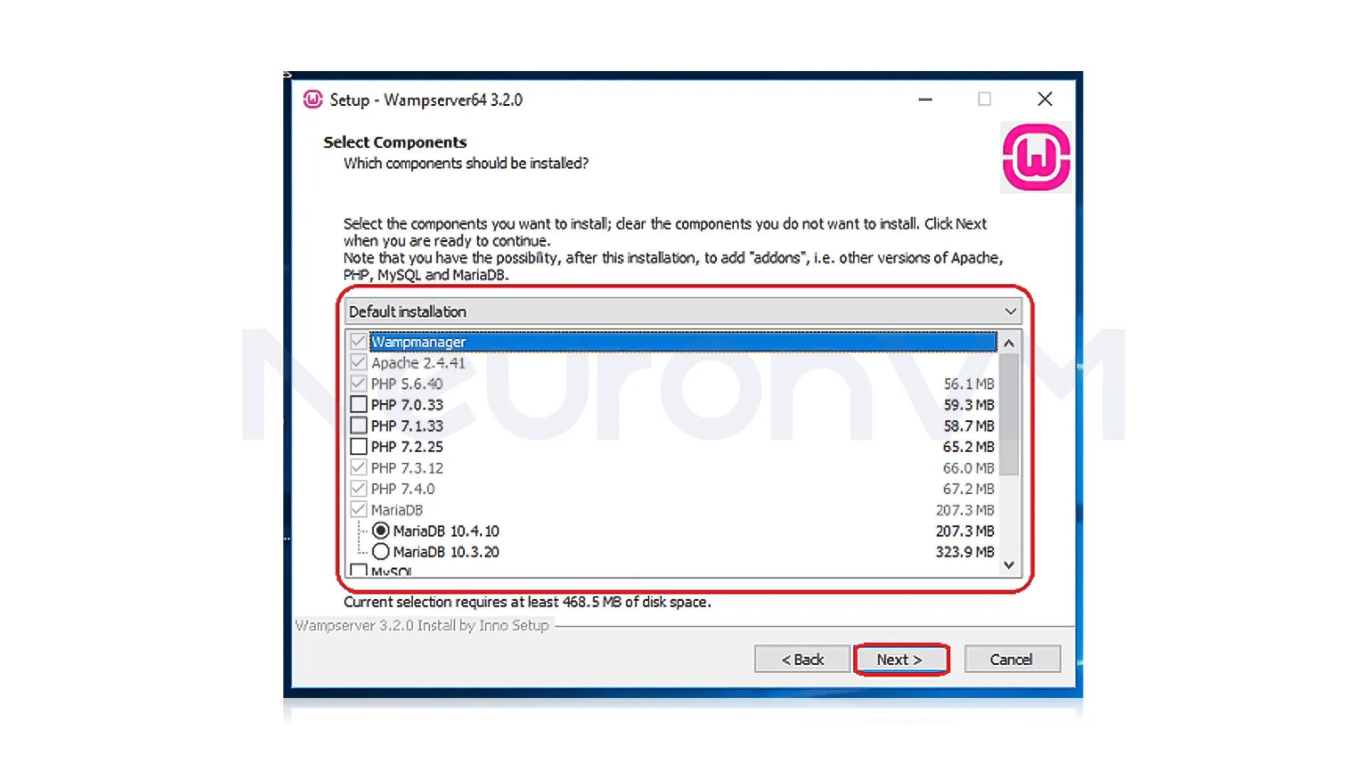 Verify Required Components