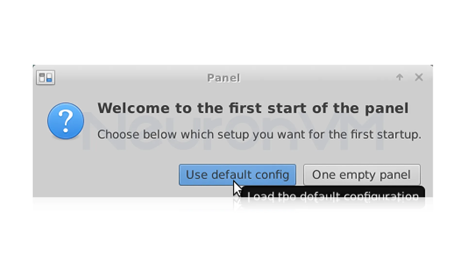 select the Xfce Session option