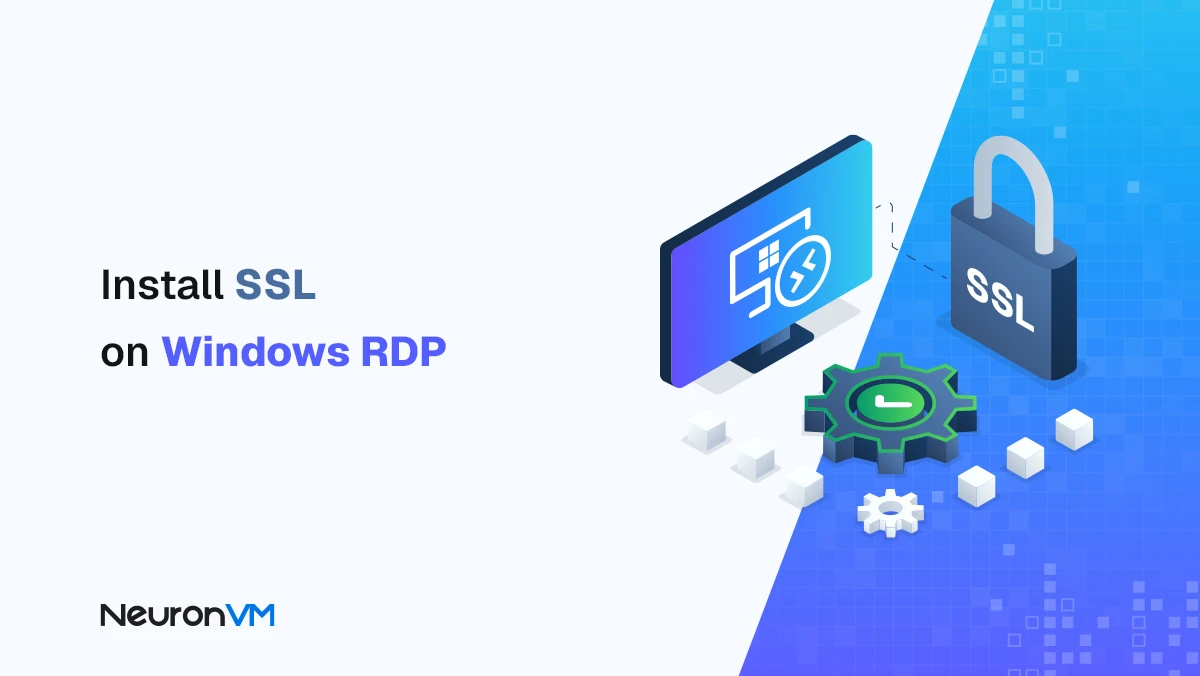 how to install SSL on Windows RDP step by step