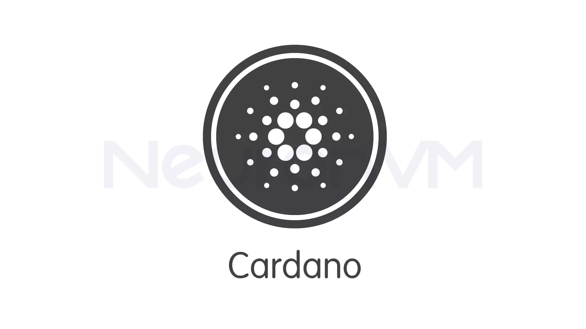 Digital Currency Cardano (ADA) vector image 1