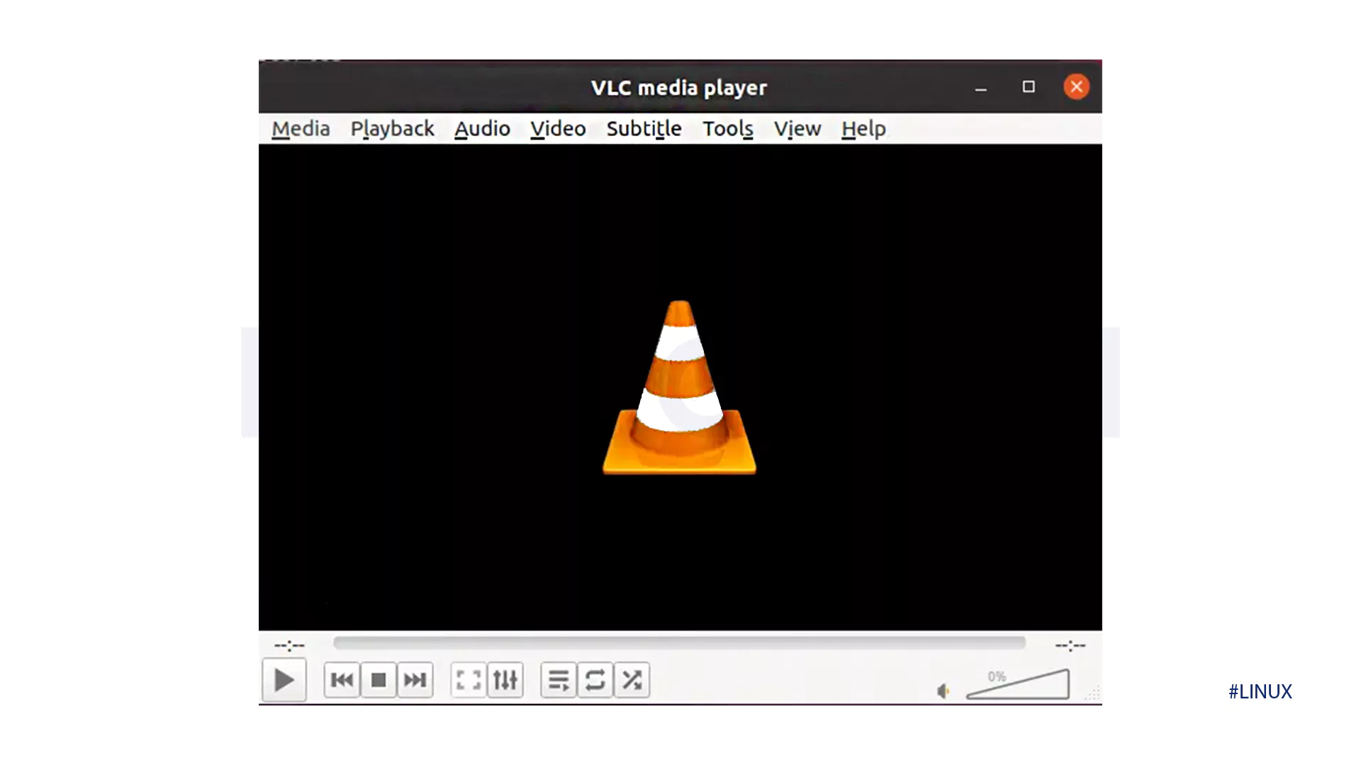 Image of run VLC
