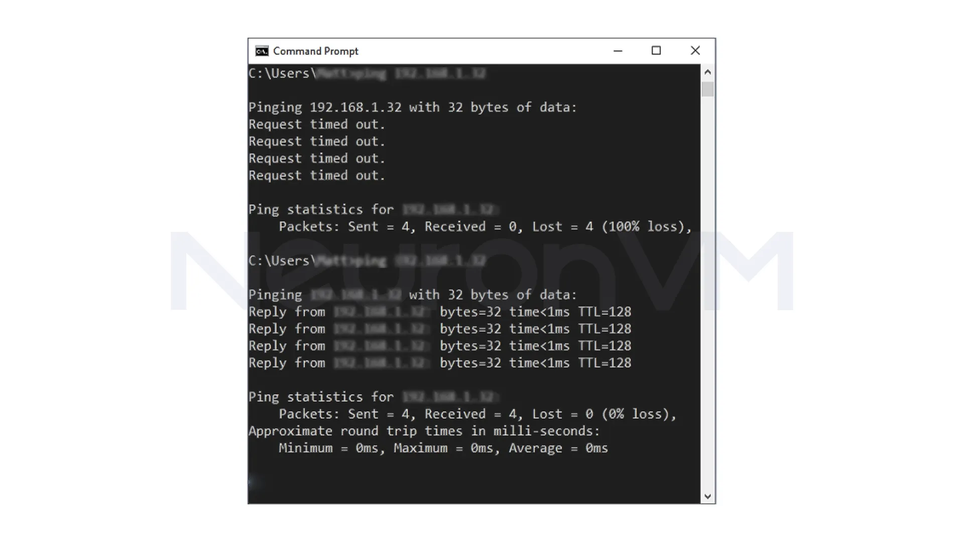 espond to Ping requests.