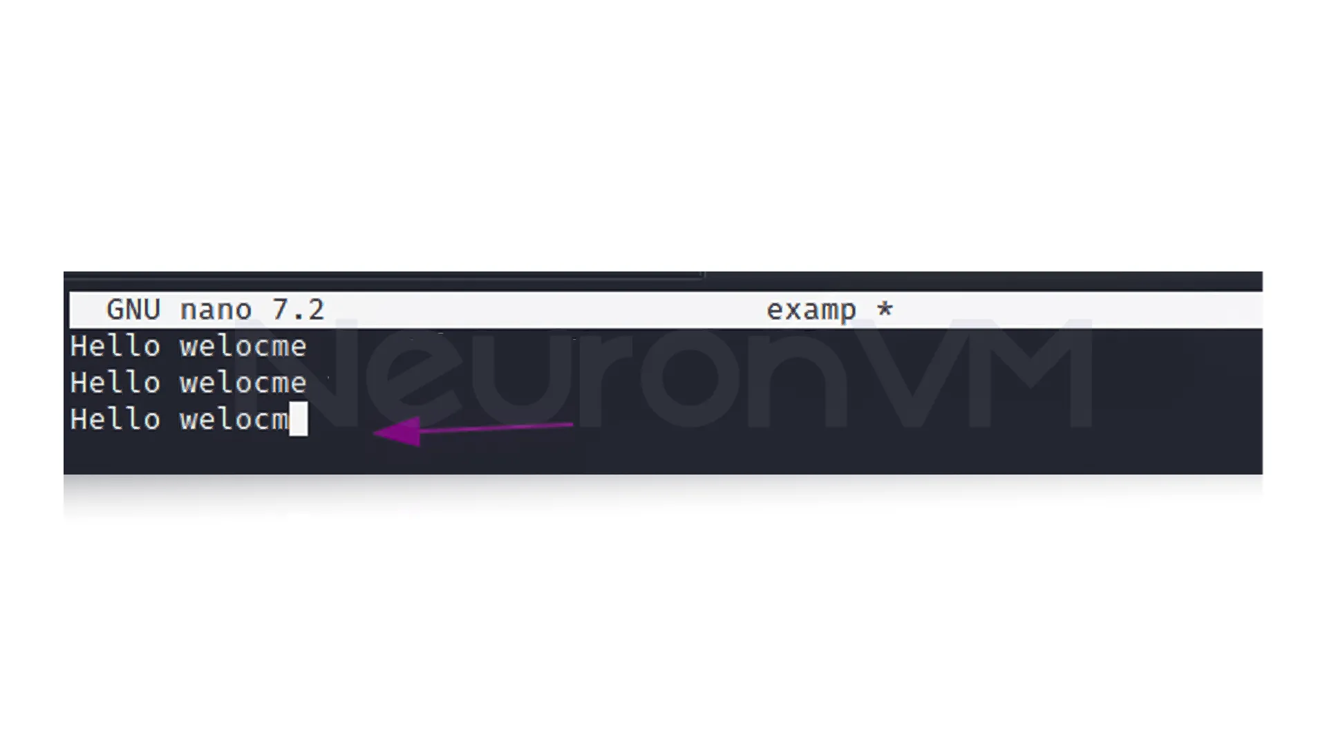 Press Ctrl + U to paste the text in the same location.