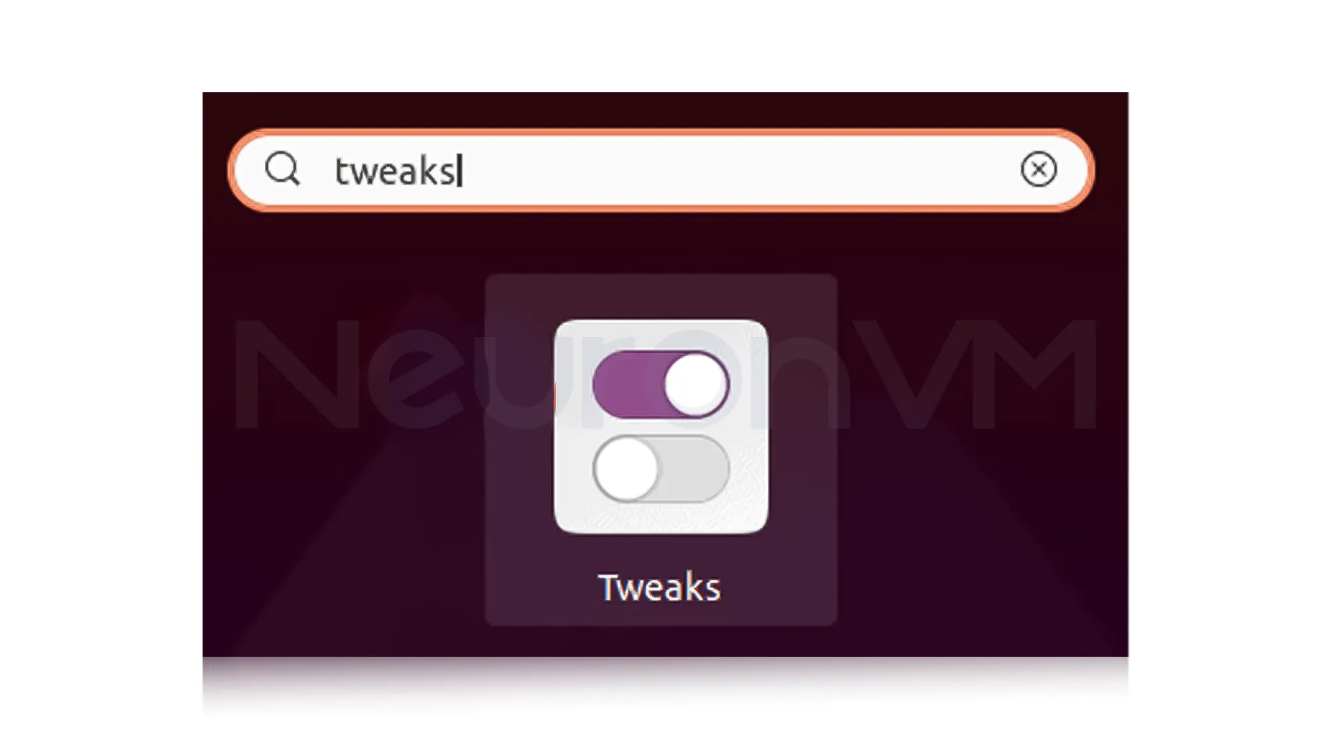 You can access it by searching for "Tweaks".