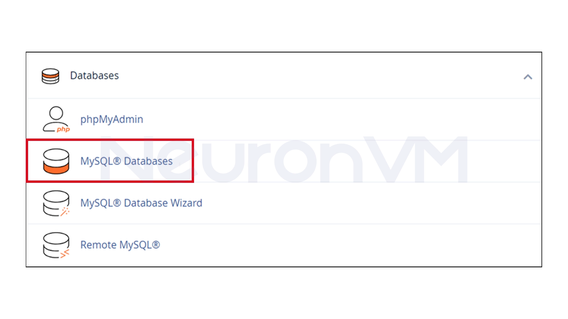 Creating MySQL Databases