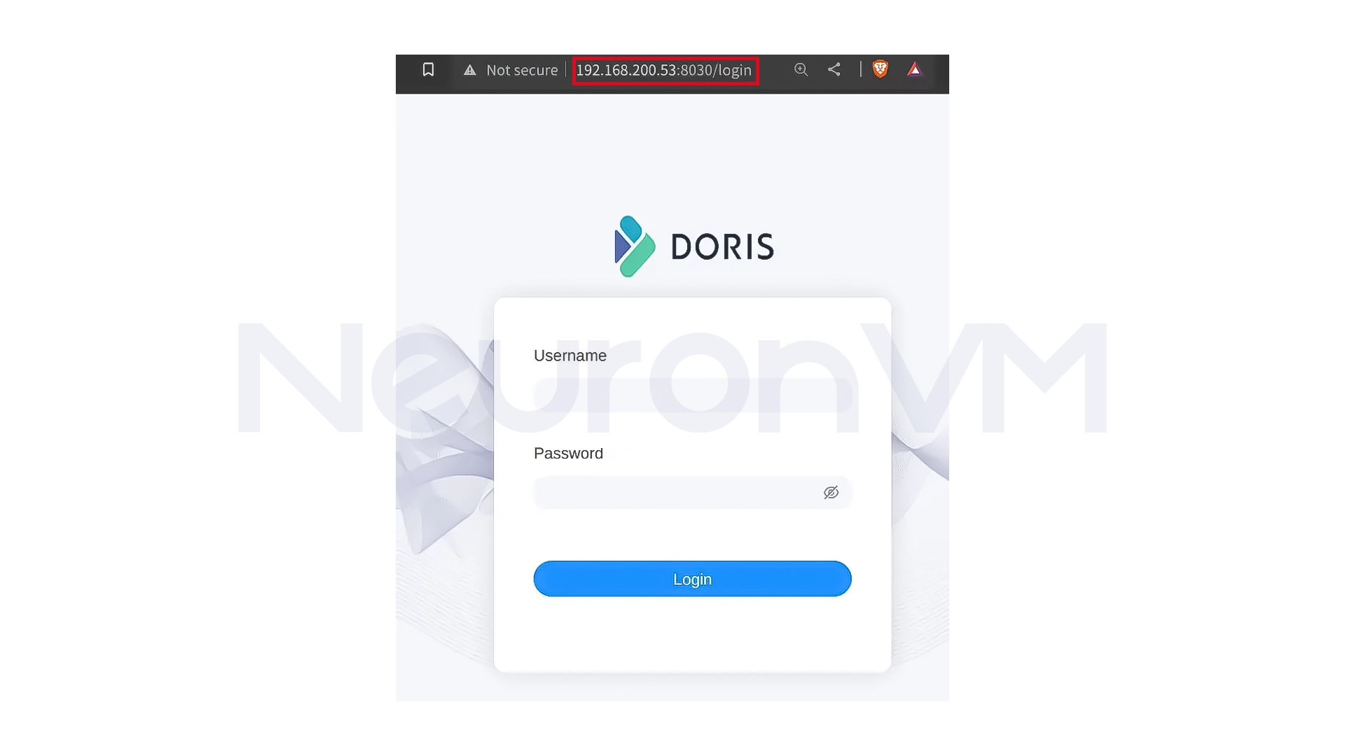 Doris frontend browser 