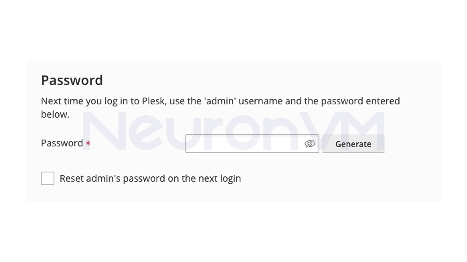 Login with root user