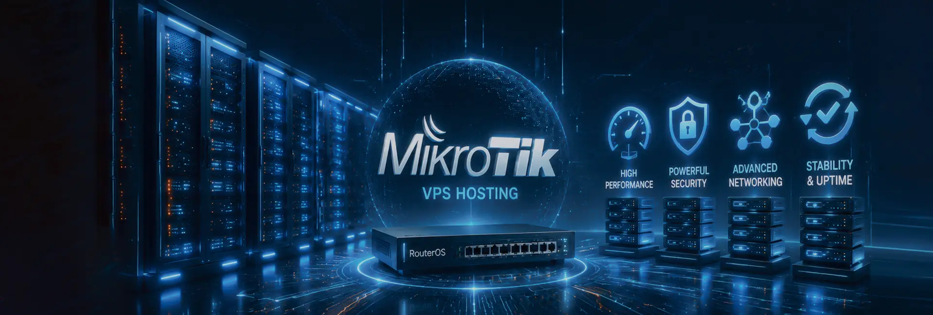Buy MikroTik VPS Hosting with Powerful RouterOS